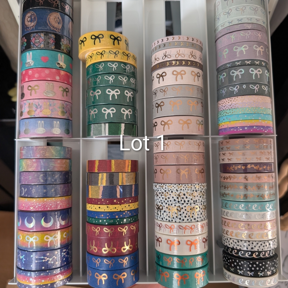 Simply Gilded Washi Tape for Crafting, Journalling, Scrapbooking & Gift Wrapping